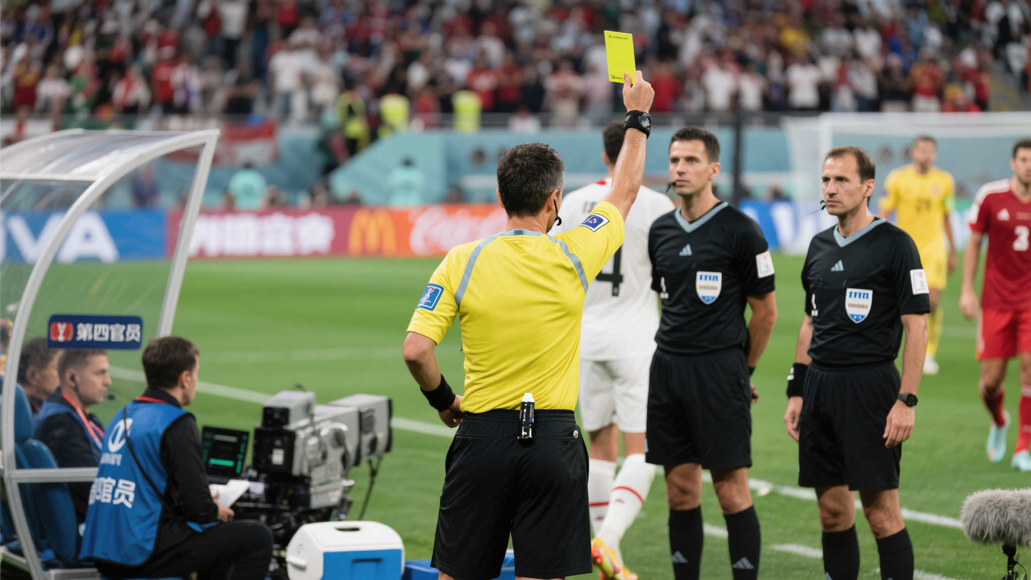 马宁出任世俱杯突尼斯希望战切尔西比赛第四官员 若你曾观看世界级足球比赛,场边那个频繁举牌、协助替