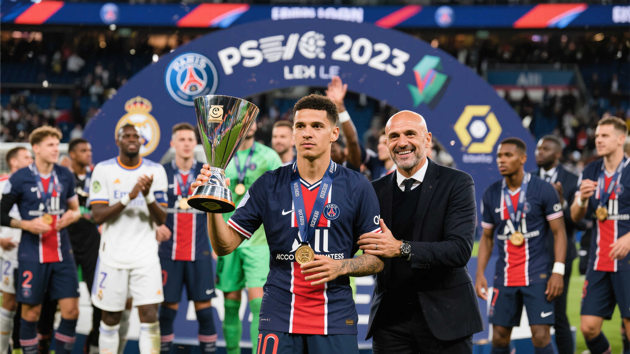 进入2023赛季时，虽然面对来自皇家马德里、拜仁慕